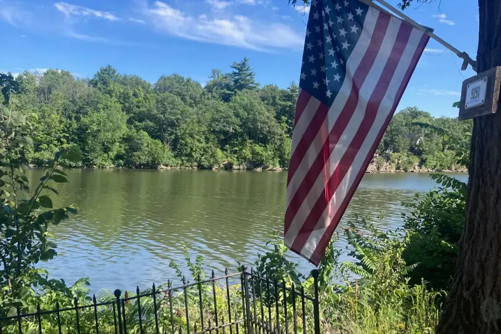 The Mohawk River from Cabin 1